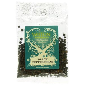 Spices, Condiments - Black Peppercorns, Whole x 30g.