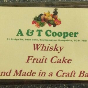 Cake - Whisky Fruit Cake